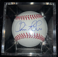 Baseball Signed by Chris Sabo 